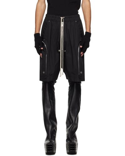 Rick Owens Bauhaus Bela Shorts - Black