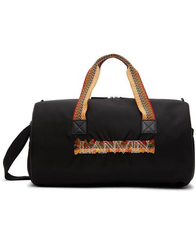Lanvin Curb Duffle Bag - Black