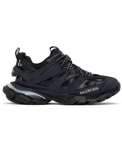 Balenciaga Baskets track noires à del