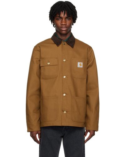 Carhartt Blouson michigan brun - Marron