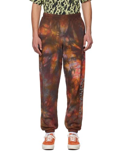 Aries Color 'no Problemo' Lounge Pants - Black