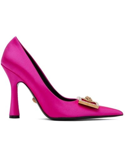 Versace メドゥーサ ヒール - ピンク