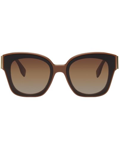 Fendi Brown ' First' Sunglasses - Black