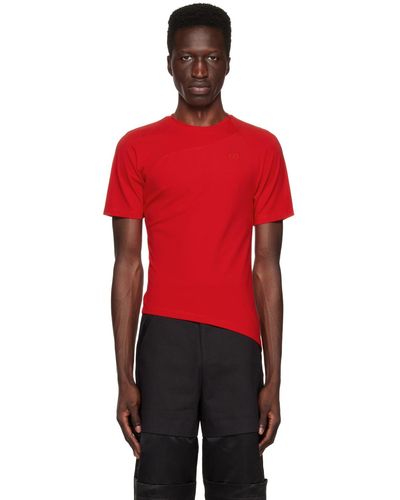 Spencer Badu T-shirt ajusté rouge