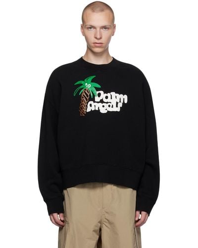 Palm Angels Sketchy スウェットシャツ - ブラック