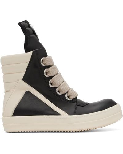 Rick Owens Geobasket Sneakers Men - Black