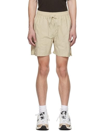 mfpen Taupe Motion Shorts - Natural