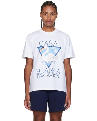 Casablancabrand 'par Avion' T-shirt - White