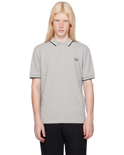 Fred Perry F perry polo 'the f perry' gris - Multicolore