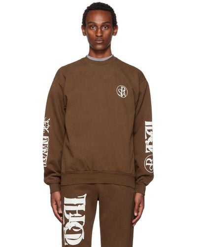 Total Luxury Spa Monogram Sweatshirt - Brown