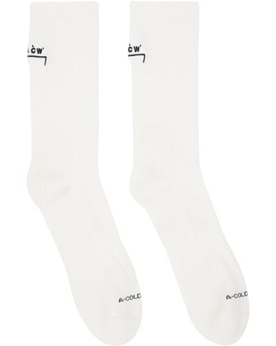 A_COLD_WALL* * Off-white Bracket Socks