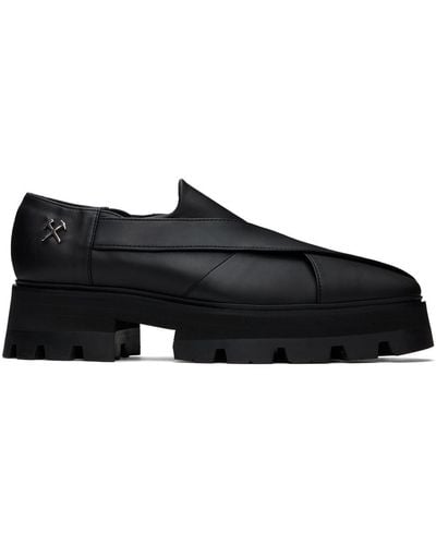 GmbH Chunky Chapal Loafers - Black