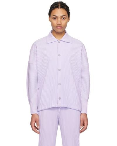 Homme Plissé Issey Miyake Homme Plissé Issey Miyake Purple Monthly Colour February Jacket