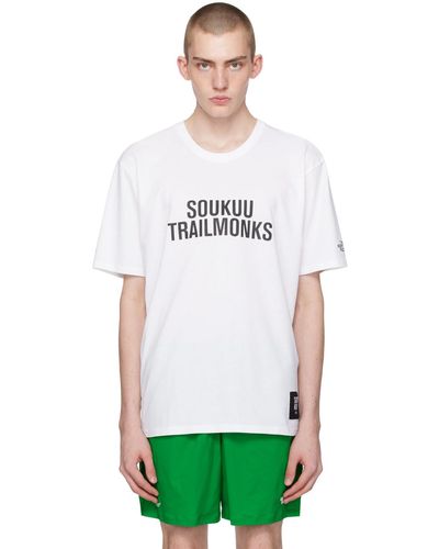 Undercover T-shirt de randonnée blanc édition the north face - soukuu - Vert