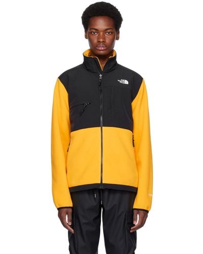 The North Face Yellow Denali Jacket - Orange