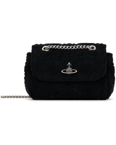 Vivienne Westwood Small Purse With Chain Bag - Black