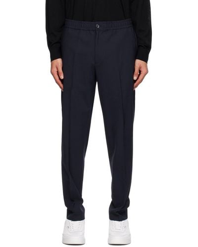 Theory Larin Trousers - Blue