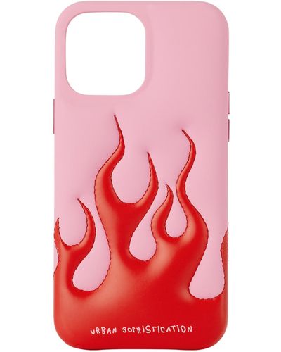 Urban Sophistication Ssense Exclusive & 'The Flaming Dough' Iphone 13 Pro Max Case - Red