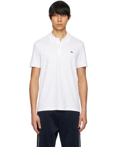 Lacoste Regular-fit Polo - White
