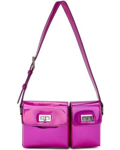 BY FAR Pink Baby Billy Bag - Purple
