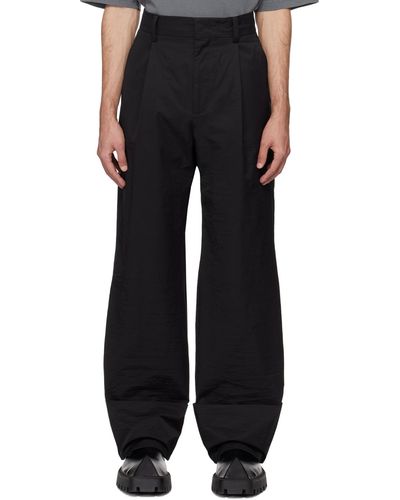 we11done Roll-up Trousers - Black