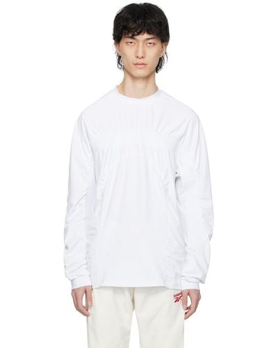 KANGHYUK Reebok Edition Long Sleeve T-shirt - White