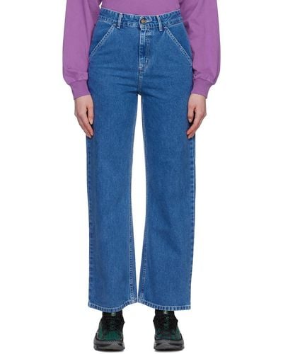 Carhartt Blue Simple Jeans
