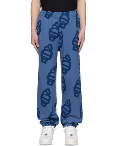 ICECREAM Pantalon de détente soft serve bleu