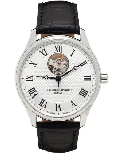 Frederique Constant Classics Heart Beat Automatic Watch - Black