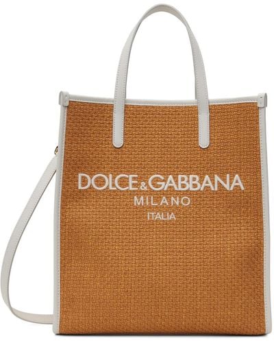 Dolce & Gabbana ショッピングトート - ブラウン