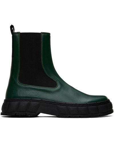 Viron Ssense Exclusive 1997 Chelsea Boots - Green