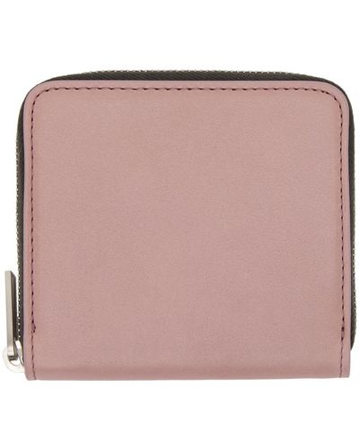 Rick Owens Pink Zipped Wallet
