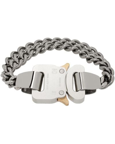 1017 ALYX 9SM 2x Chain Buckle Bracelet - Metallic