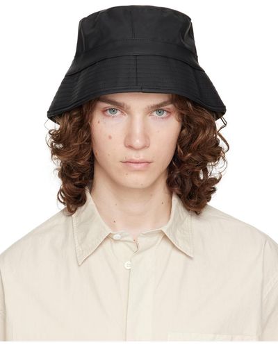 Rains Chapeau bob imperméable noir - Neutre