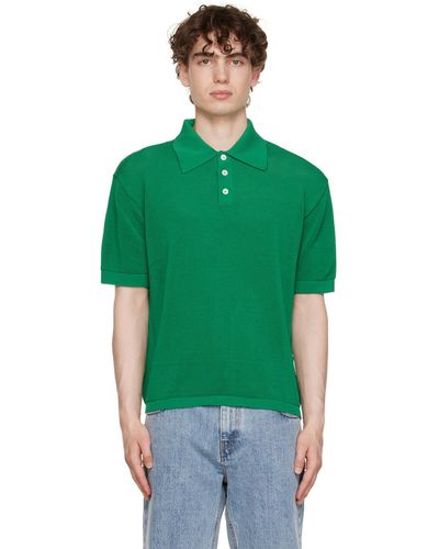Second/Layer Ssense Exclusive Polo - Green