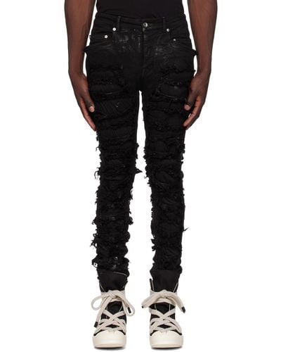 Rick Owens Black Tyrone Jeans
