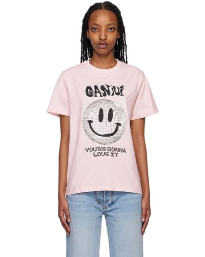 Ganni T-shirts for Women | Online Sale up to 70% off | Lyst