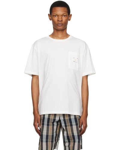 Pop Trading Co. Paul Smith Edition Pocket T-shirt - White
