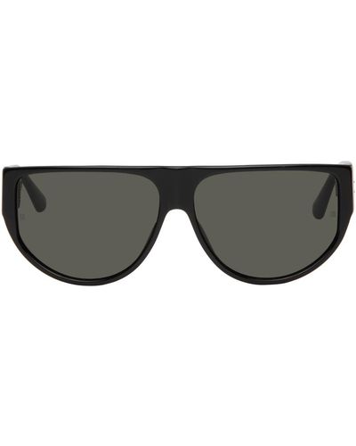 Linda Farrow Black Elodie Sunglasses