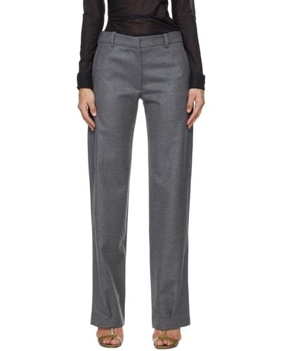 16Arlington Grey Vante Trousers - Black