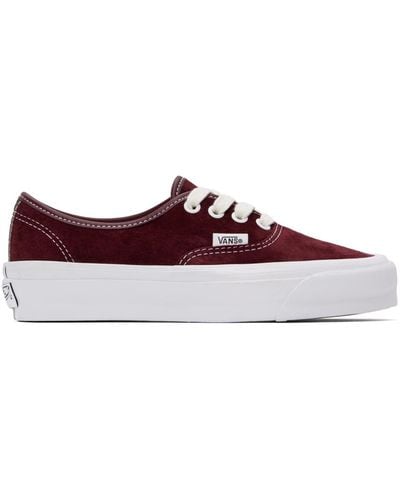 Vans Baskets authentic reissue 44 lx bourgogne - Noir