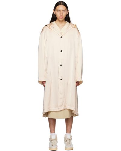 Jil Sander Manteau à capuche - Neutre