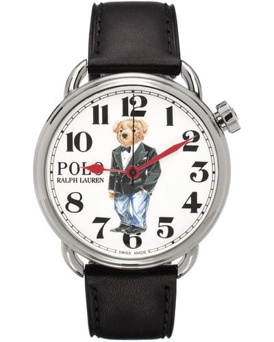 Polo Ralph Lauren Bear Denim Tux 腕時計 - ブラック