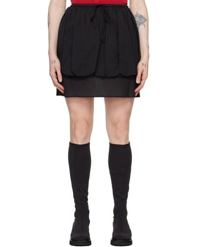 Amomento Shir Miniskirt - Black
