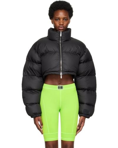 VTMNTS Cropped Down Jacket - Green
