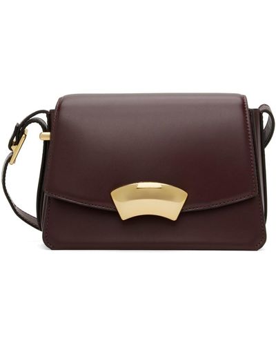 3.1 Phillip Lim Burgundy Id Shoulder Bag - Black