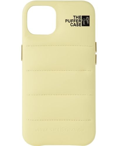 Urban Sophistication 'The Puffer' Iphone 13 Case - Yellow