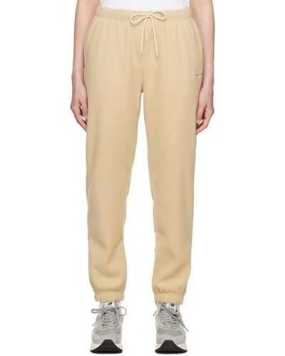 Outdoor Voices Drawstring Lounge Trousers - Natural