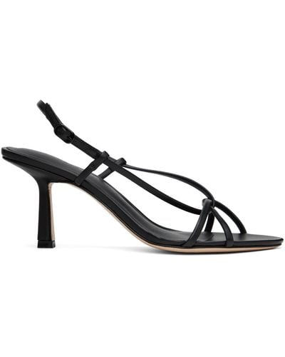 STUDIO AMELIA Entwined 70 Heeled Sandals - Black