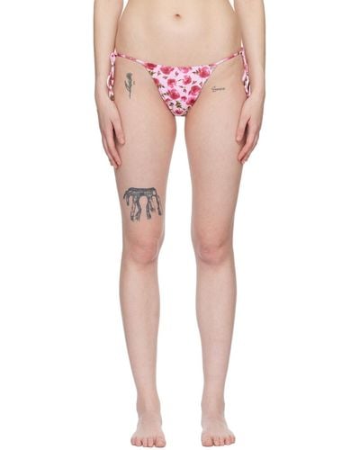 Magda Butrym Self-tie Bikini Bottom - Pink